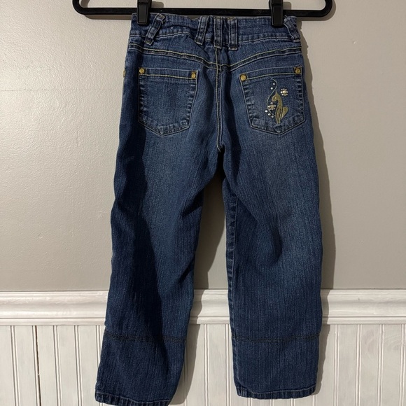 Baby Phat | Girls Girlz Blue Medium Wash Embellished Jeans Size 10 - Picture 3 of 10